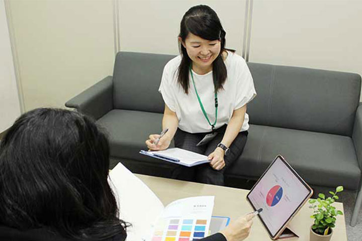 インタビュー写真