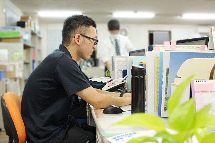 インタビュー写真